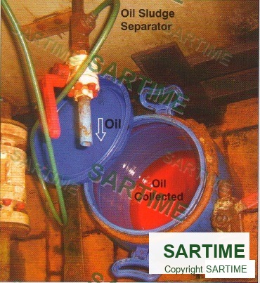 Oil collected from degreasing tank at Super Auto Forge Chennai